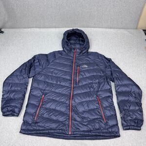 LL BEAN Ultralight 850 Down Jacket Men XXL Carbon Navy Downtek Packable Pertex